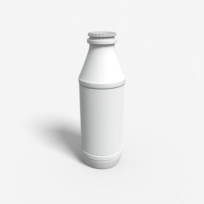 牛奶酸奶食品饮料塑料瓶包装模型 样机