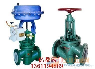 氯碱专用氟塑料全衬截止阀(CFGJ-10)-全球五金网